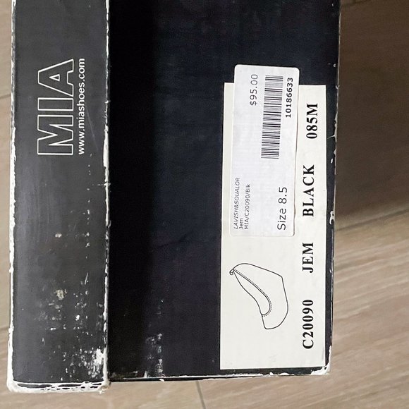 Mia "Jem" sparkly wedge platform shoes - Picture 6 of 7